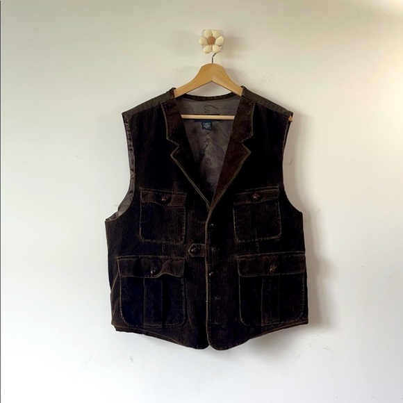 Banana Republic Brown Vest Classic Design - Picture 1 of 6